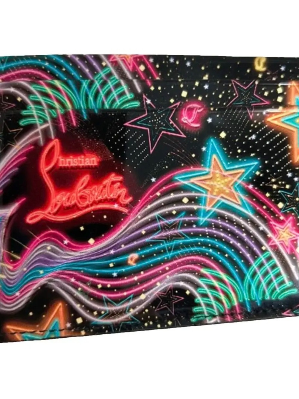Christian Louboutin Starry Card Case Panettone